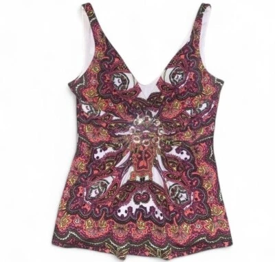 Y2K Embellished Cache Tank Boho Fairy Size S Women’s  - Image 1 of 4