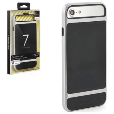 Remax Custodia Originale Protective Cover Back Case Apple Iphone 6 6s 7 8 Silver - Immagine 1 di 4