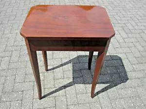 Tisch Mahagoni um 1820, Beisteller, Leuchtertisch - Bild 1 von 7