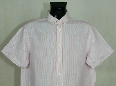 - .. Blue Harbour mens shirt  linen cotton size XL excl - Image 1 of 4