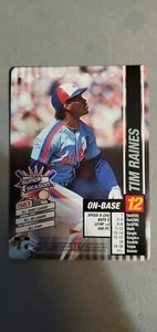 WOTC MLB SHOWDOWN 2002 TIM RAINES SUPER TEMPORADA BANDERÍN CORRER SET TARJETA #125 - Imagen 1 de 1