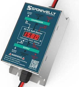 Sponiwelly Soft Start For Rv Air Conditioner AC RV30A 70% Less Power to Start - Picture 1 of 7