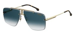 Lunettes de Soleil Carrera 1016/S 001 YELLOW GOLD 64/11/145 UNISEX - Picture 1 of 2