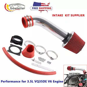 3 inch Intake Pipe Cold Air Intake for 350Z, G35, FX35 3.5L V6 Performance VQ35D - Picture 1 of 9