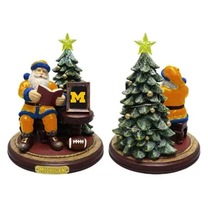 The Memory Company Michigan Wolverines Christmas Story Santa Figurine - Picture 1 of 1