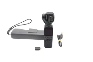 DJI Osmo Pocket Handkamera 12MP 4K, stabilisiert, guter Zustand - Bild 1 von 8