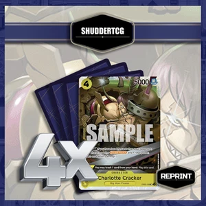 Charlotte Cracker (Reprint) OP03-108 PRB-01 Foil (SR) [4X] - Picture 1 of 1