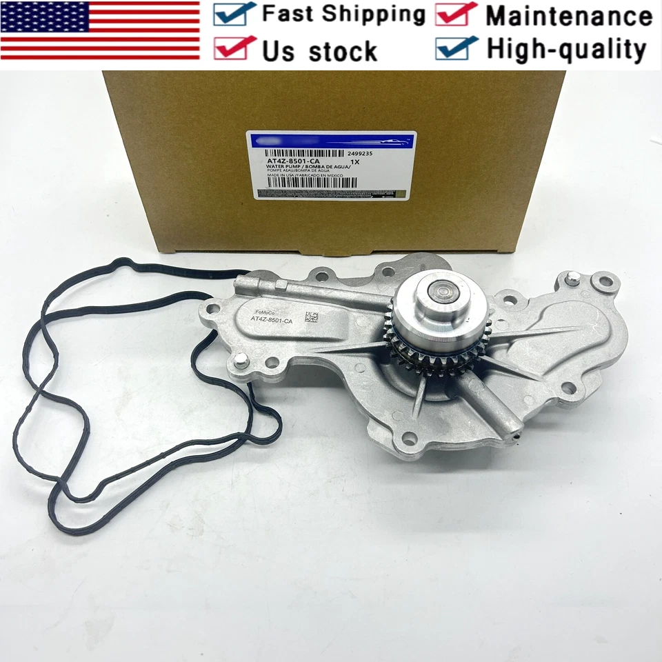 Engine Water Pump Fits For Ford Edge Flex Taurus Lincoln MKT MKZ V6 - Image 1 of 4