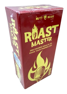 ROAST MASTER Card Game 3rd Degree Insults To Make Your Friends Cry New Sealed - Image 1 of 2