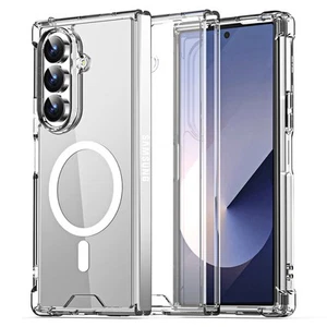Case For Samsung Galaxy Z Fold 7 MagSafe Clear Shockproof Bumper Slim Hard Cover - Picture 1 of 12