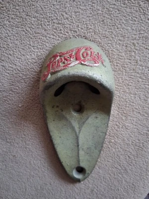 Abridor de botellas vintage Pepsi-Cola doble punto lágrima caída - Foto 1 de 4