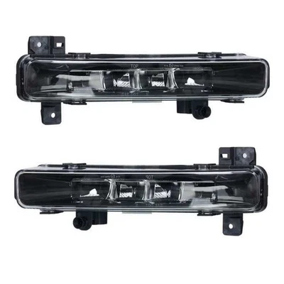 Kit Fendinebbia LED Nero Chiaro Adatto a Tutte le BMW Serie 5 G30 G31 - Immagine 1 di 3