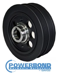 POWERBOND OEM REPLACEMENT HARMONIC BALANCER FOR TOYOTA 4A-GEL 4A-GE 4A-F 1.6L I4 - Picture 1 of 2
