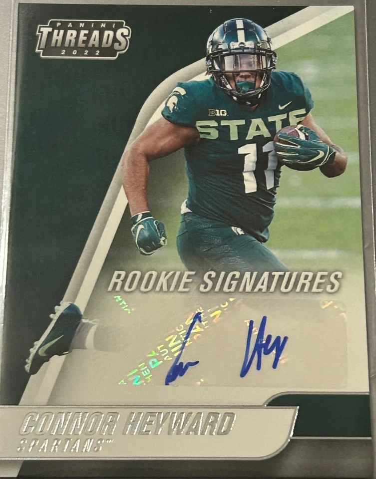 CONNOR HEYWARD RC 2022 PANINI THREADS DRAFT ROOKIE AUTO - Image 1 of 1
