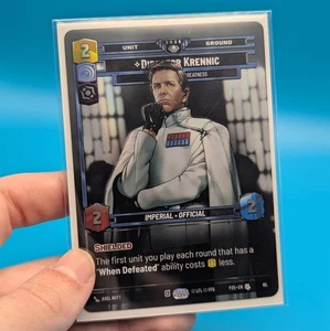 Star Wars Unlimited: Director Krennic, Galactic Championship Exclusive Promo - Picture 1 of 2