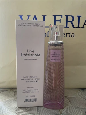 Givenchy Live Irresistible Blossom Crush EDT 75 Ml Vapo Oggetto Come Da Foto - Immagine 1 di 2