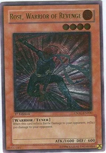 Yugioh: 1x Rose, Krieger der Rache - CSOC-DE000 - Ultimate Rare - 1. Auflage - - Bild 1 von 1