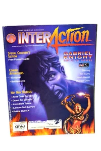 InterAction Magazine Spring 1994 Sierra Computer Games Gabriel Knight Outpost - Picture 1 of 10
