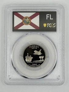 2004 S 25C Clad Florida Quarter PCGS PR70DCAM - Picture 1 of 2