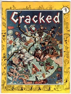 1994 Reprint CRACKED #1 1958 Severin HEATH Maneely EVERETT Comic Humor Magazine - Picture 1 of 3