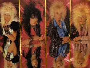 1987 TIGERTAILZ YOUNG AND CRAZY HAIR GLAM METAL CARDIF WHALES U.K. - Foto 1 di 6