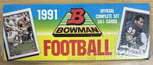 1991 Bowman Football Box Set Factory Sealed - Bild 1 von 2