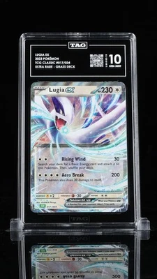 2023 POKEMON VENUSAUR & LUGIA EX DECK #017 LUGIA EX TAG 10 - Image 1 of 2
