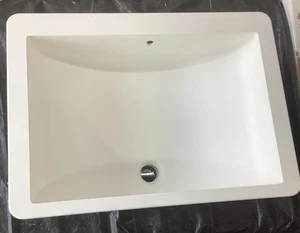 Swan Bathroom Sink White Undermount UC01913.010 Y6 $299 - Picture 1 of 7