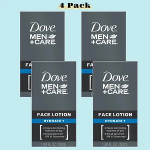 Colomba Uomo + Cura Lozione Viso Idratante con Ampio Spf 15 1,69 Oz (Confezione da 4) - Foto 1 di 5