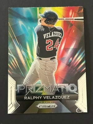 2024 Panini Prizm #19 Ralphy Velazquez Prizmatic Cleveland Guardians - Image 1 of 2