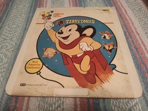Terrytoons Vol 1 Mighty Mouse RCA CED VideoDisc Deputy Dawg WORKS!!!! - Picture 1 of 2