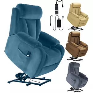 Power Lift Recliner Chair Electric Reclining Single Sofa Elderly Remote Control - Bild 1 von 60