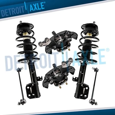 Nudillos delanteros bujes de rueda puntales barras estabilizadoras para Toyota Matrix 2003 2004 2005-2008 Foto 1 de 4