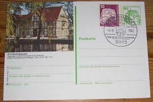 Barsinghausen Deister 1982 Bild-Ganzsache mit Sonderstempel - Hannover - Bild 1 von 3