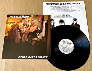 PEER GUNT Good Girls Don't.... FRENCH Orig LP HIGH DRAGON HD 030 (1987) NMINT - Picture 1 of 2