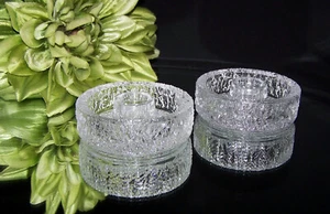 Orrefors iitala ? Glass Candlesticks - Picture 1 of 5