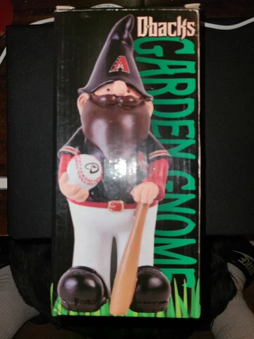 2010 Garden Gnome SGA Arizona Diamondbacks New In Box Cover