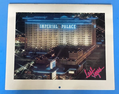 Calendario Imperial Palace Hotel & Casino 1984 ~ Las Vegas, NV coches antiguos geniales Foto 1 de 4