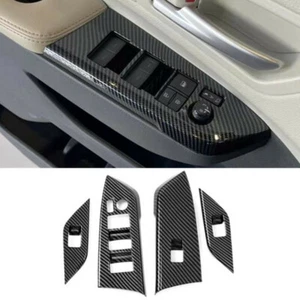 Cubierta del panel elevador de ventana 4X fibra de carbono para Toyota Sienna 2021-2023 - Imagen 1 de 6
