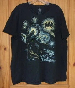 DC Comics Originals Vintage schwarzes kurzärmliges Batman T-Shirt, Erwachsene XL - Bild 1 von 4