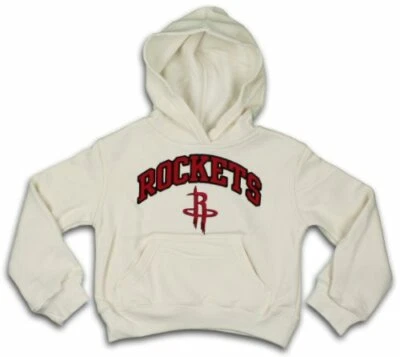 Sudadera con Capucha Pullover Outerstuff NBA Jóvenes Niñas Houston Rockets, Crema Foto 1 de 2