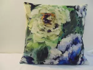 Designers Guild Velvet Fabric Bloomsbury Rose Indigo Cushion Covers D4 - Picture 1 of 5