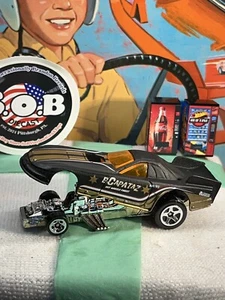 Hot Wheels Ford Mustang El Capataz Funny Car Dragster Black USED NM Cond - Picture 1 of 9