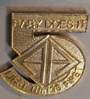 Alcoholics Anonymous 5 year  medallion w/blank reverse from Canada by Listowel
