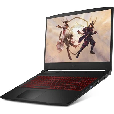 MSI Katana GF66 15.6" FHD 144Hz i7-12700H 16GB RAM 512GB SSD RTX 3060 W11 - Image 1 of 2