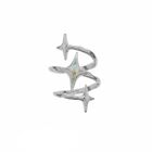 Fashion Irregular Stars Open Rings Simple Punk Promise Rings Party Jewelry