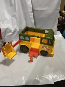 De colección TMNT Teenage Mutant Ninja Turtles Fiesta Vagón Furgoneta Autobús 1989 Incompleto - Imagen 1 de 6