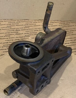 1979 And Up Toyota Land Cruiser FJ40 FJ60 2F Oil Cooler & Filter Mount - Image 1 of 4