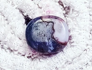 Piedra preciosa suelta cabujón ágata musgo 100 % natural 4,90 quilates con regalo gratis - Imagen 1 de 7
