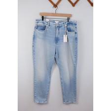 NEW Good American Good Girlfriend High Waisted Denim Jeans, size 15